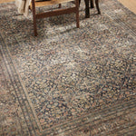 Amber Lewis x Loloi Morgan Denim / Multi 0-patterned rugs Loloi