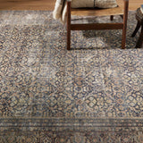 Amber Lewis x Loloi Morgan Denim / Multi 0-patterned rugs Loloi