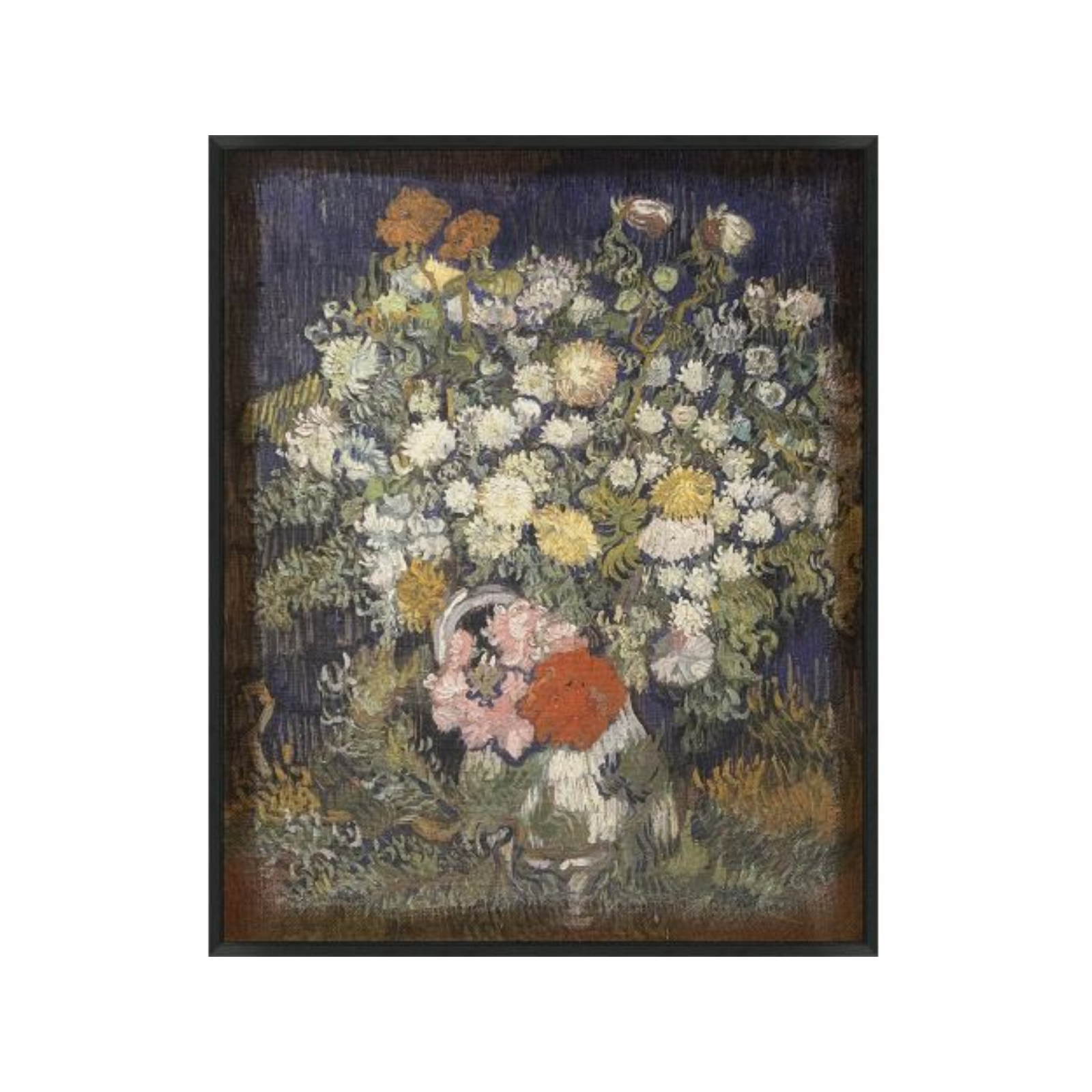 "Wildflower Vase" Framed Art Print - Rug & Weave