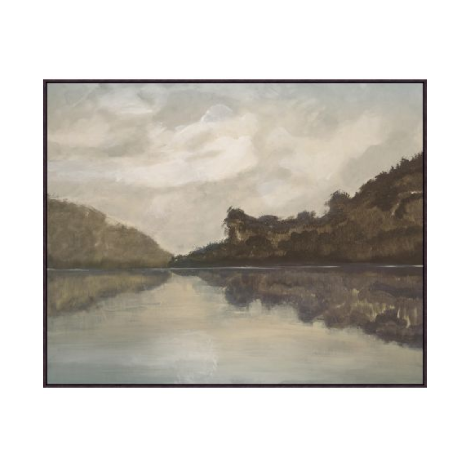 "Northern Reflection" Framed Art Print - Rug & Weave