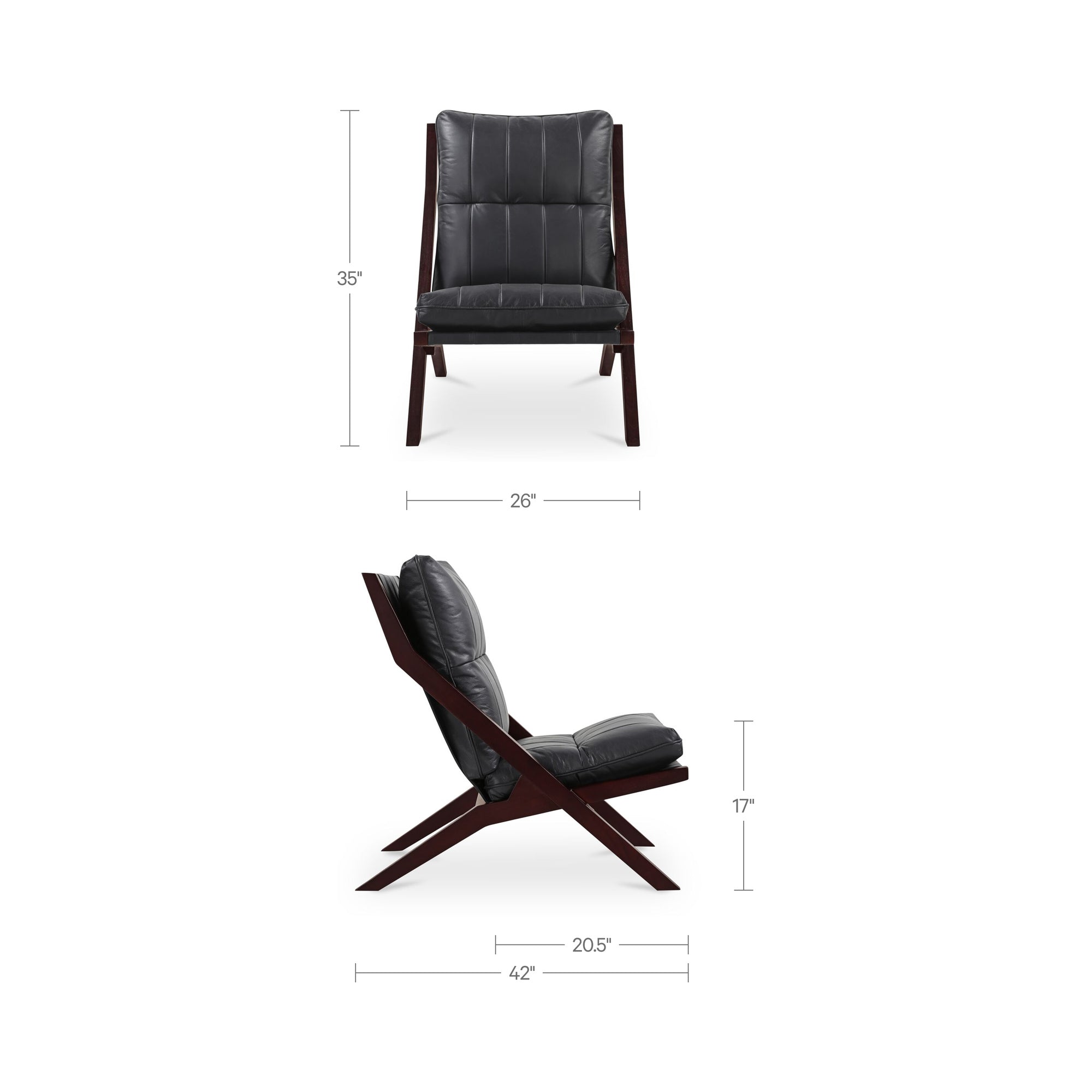 Preston Accent Chair FURNITURE - accent chair Moe's Furniture