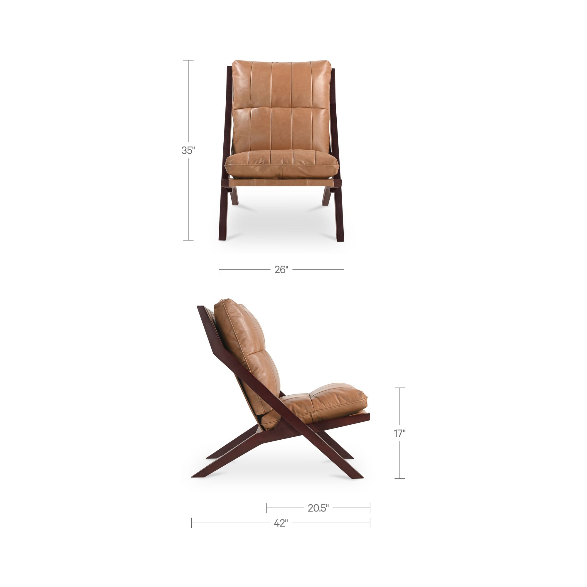 Preston Accent Chair FURNITURE - accent chair Moe's Furniture