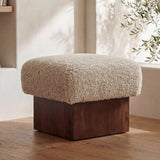 Serge Ottoman FURNITURE - ottoman Moe's Furniture