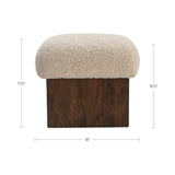 Serge Ottoman FURNITURE - ottoman Moe's Furniture