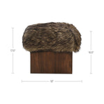 Serge Ottoman FURNITURE - ottoman Moe's Furniture