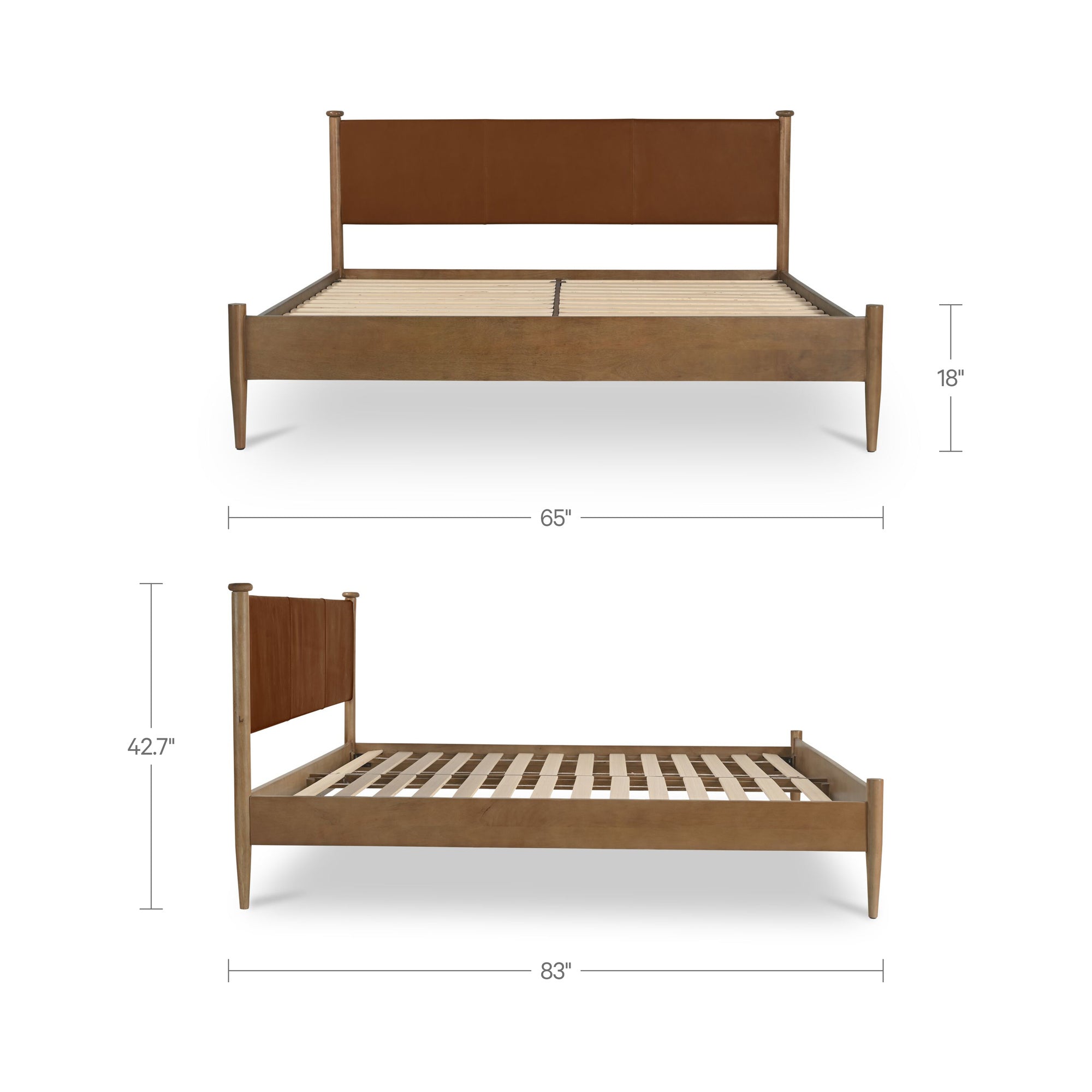 Crosby Bed FURNITURE - bed Moe's Furniture