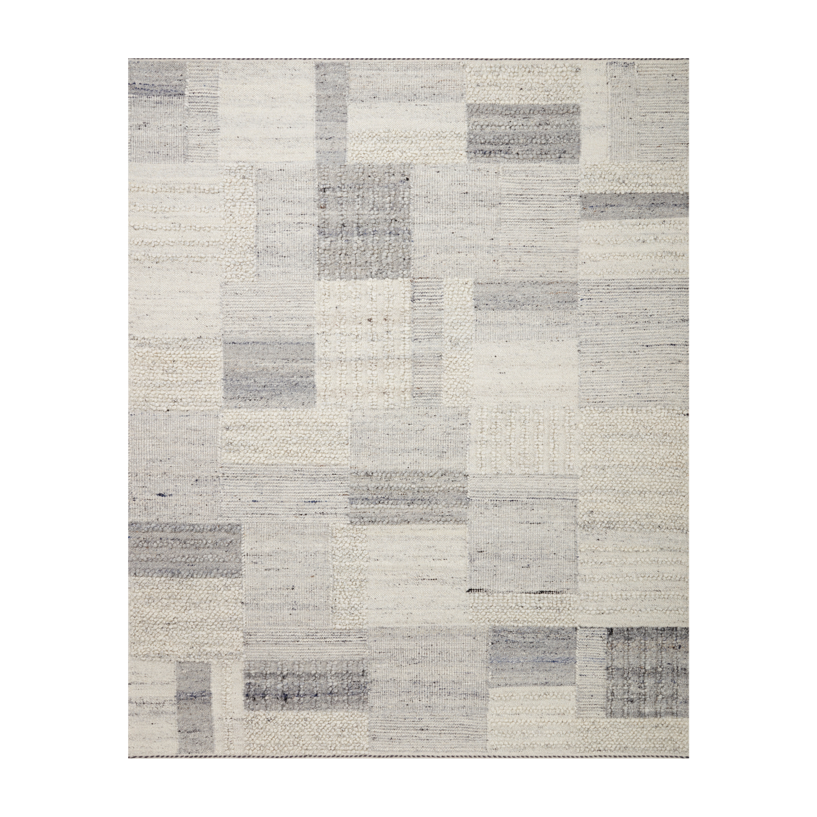 Loloi Manfred Slate / Mist Rug, 18" x 18" Sample