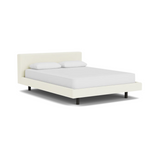 Custom Fabric Bento Queen Bed - Black Ash Leg 1 - d - FURNITURE - Custom Beds EQ3 Maria Cream