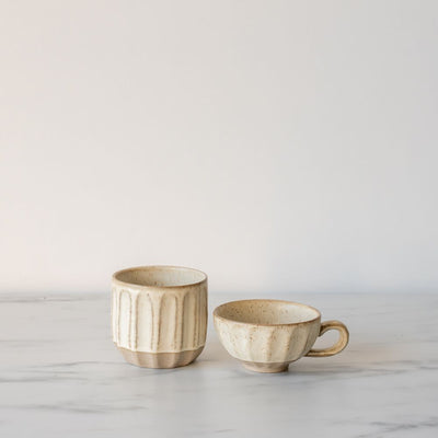 Speckled Espresso Cup with Handle - Rug & Weave