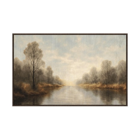 IN STORE - "Quiet Reflections" Framed Canvas ARTWORK - in store Northwood Collection
