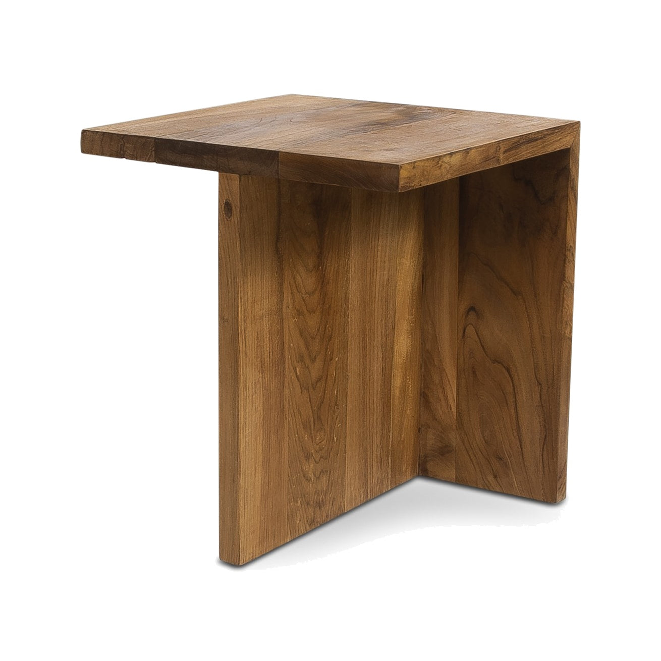 Terra Teak Side Table FURNITURE - side tables Style In Form