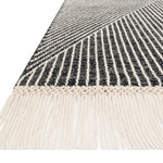 Magnolia Home By Joanna Gaines x Loloi Newton Charcoal / Ivory Rug RUGS - wool Loloi