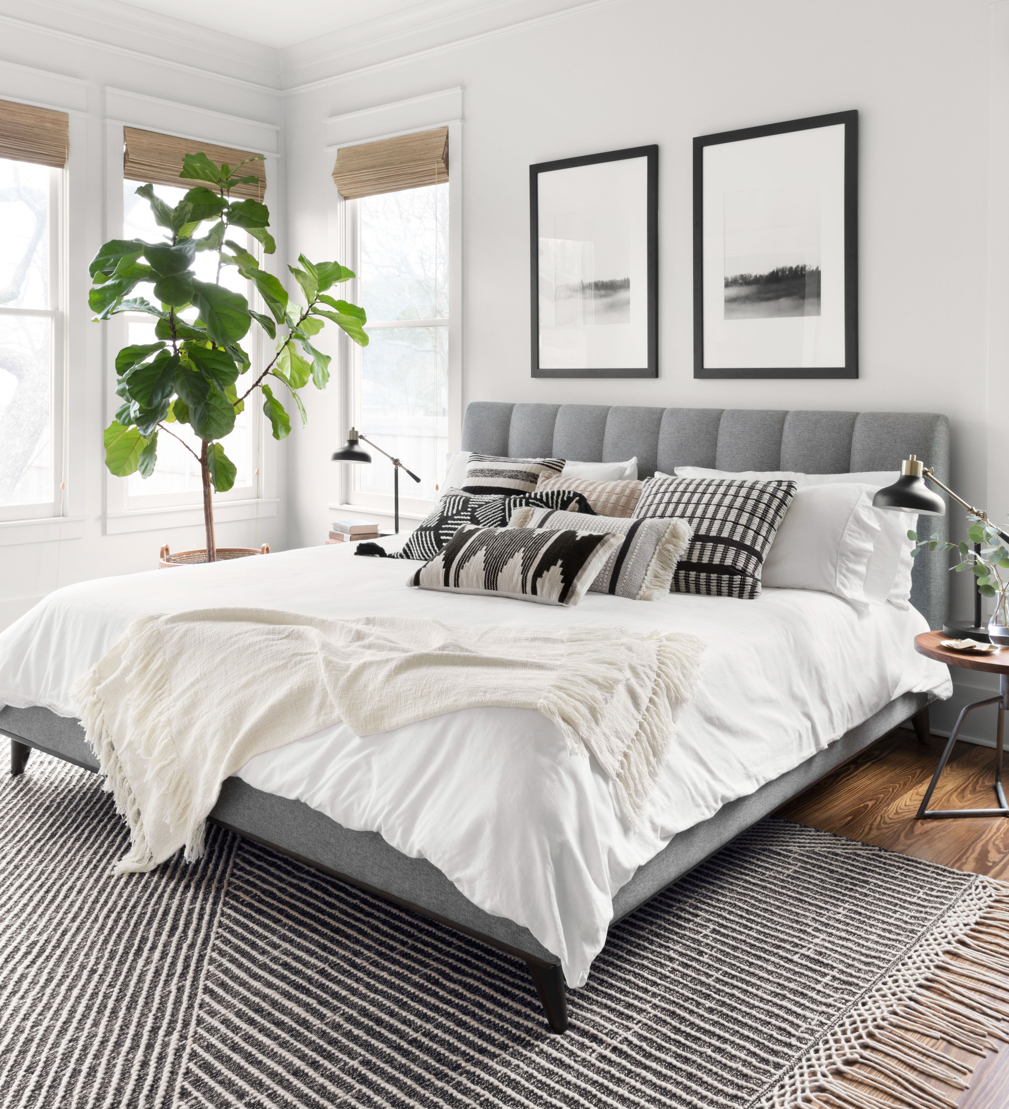 Loloi Newton Charcoal / Ivory Rug patterned rugs Loloi