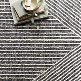 Magnolia Home By Joanna Gaines x Loloi Newton Charcoal / Ivory Rug RUGS - wool Loloi