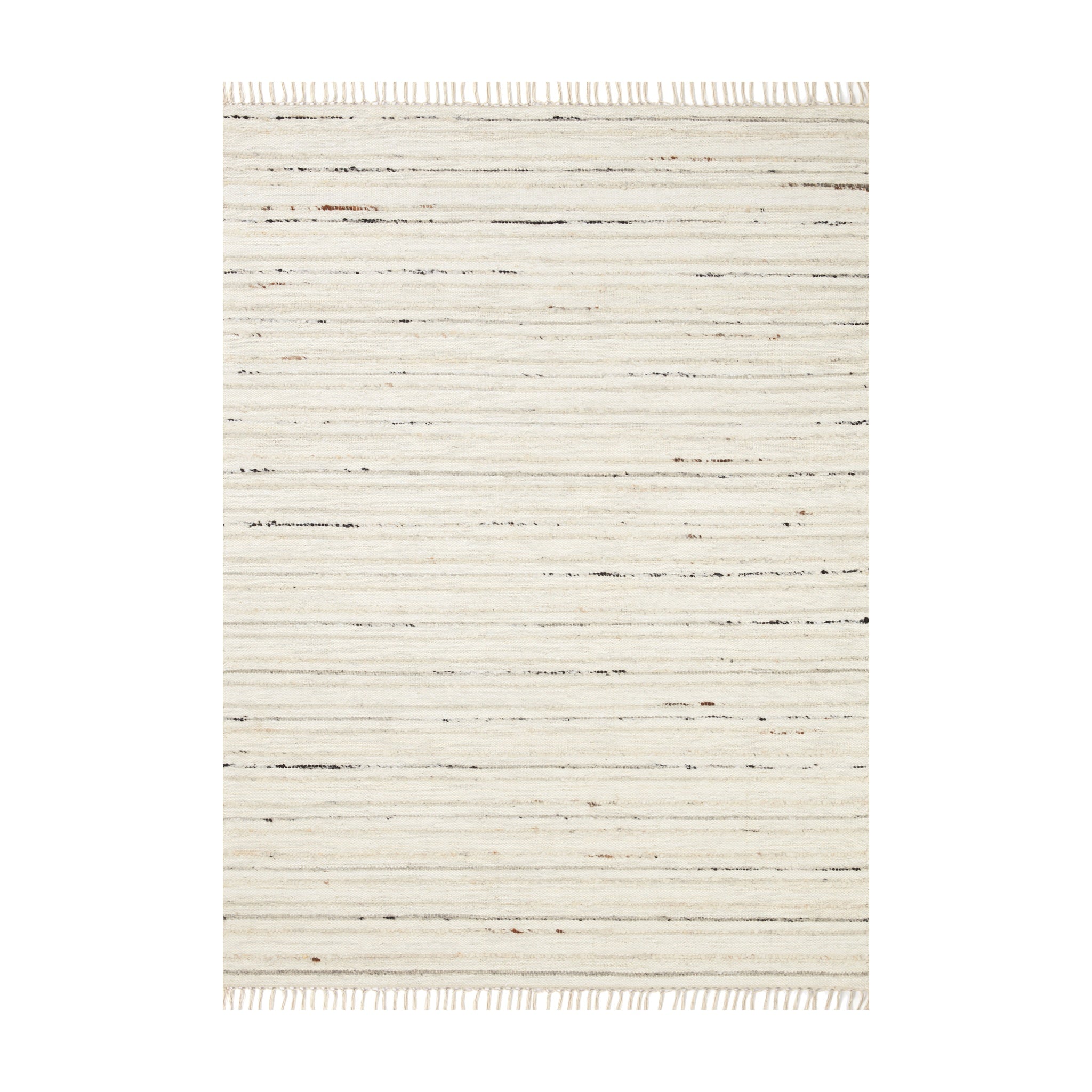 Joanna Gaines x Loloi Nico Ivory / Stone Rug RUGS - wool Loloi 2'3" x 3'9"