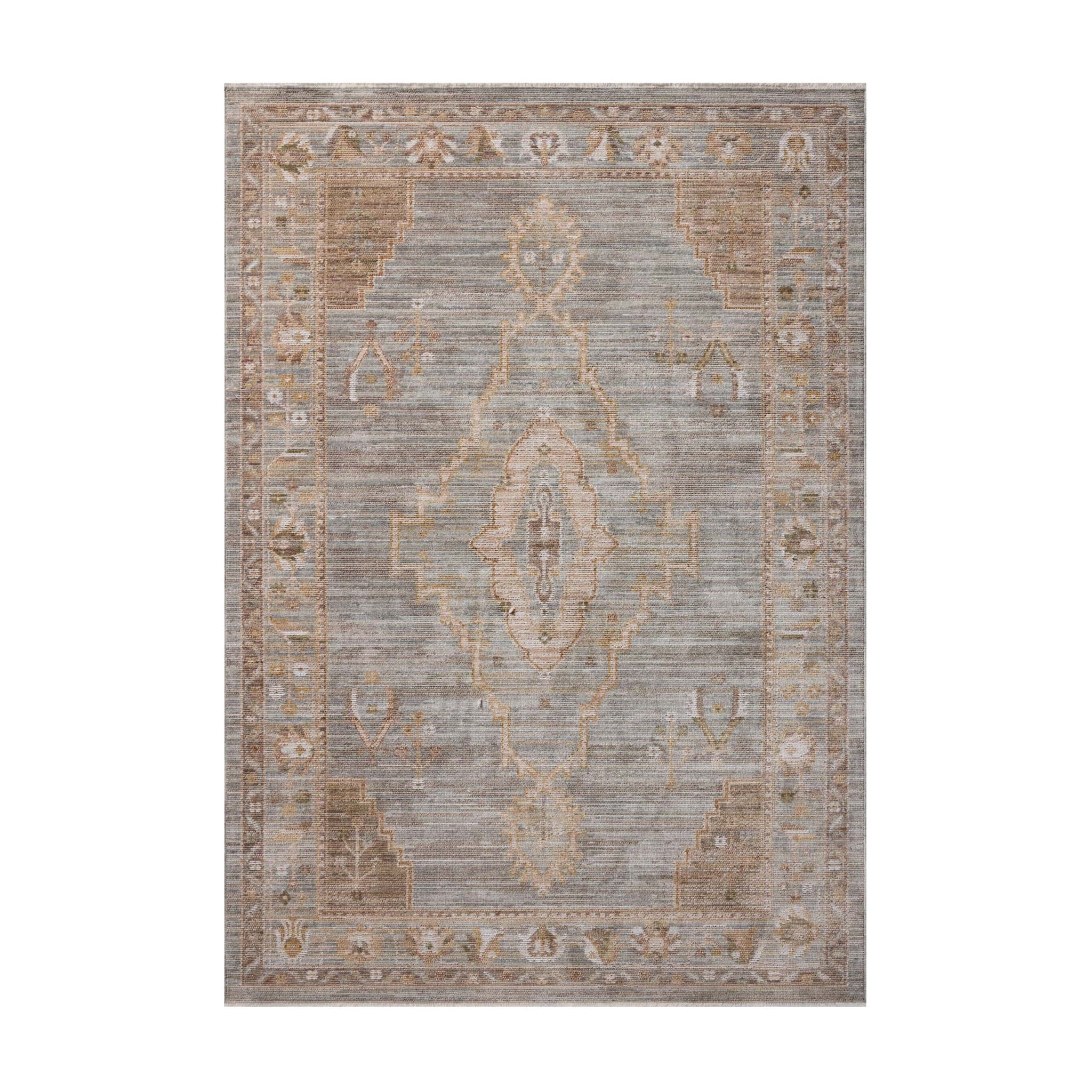 Amber Lewis x Loloi Nella Sky / Natural Rug – 1