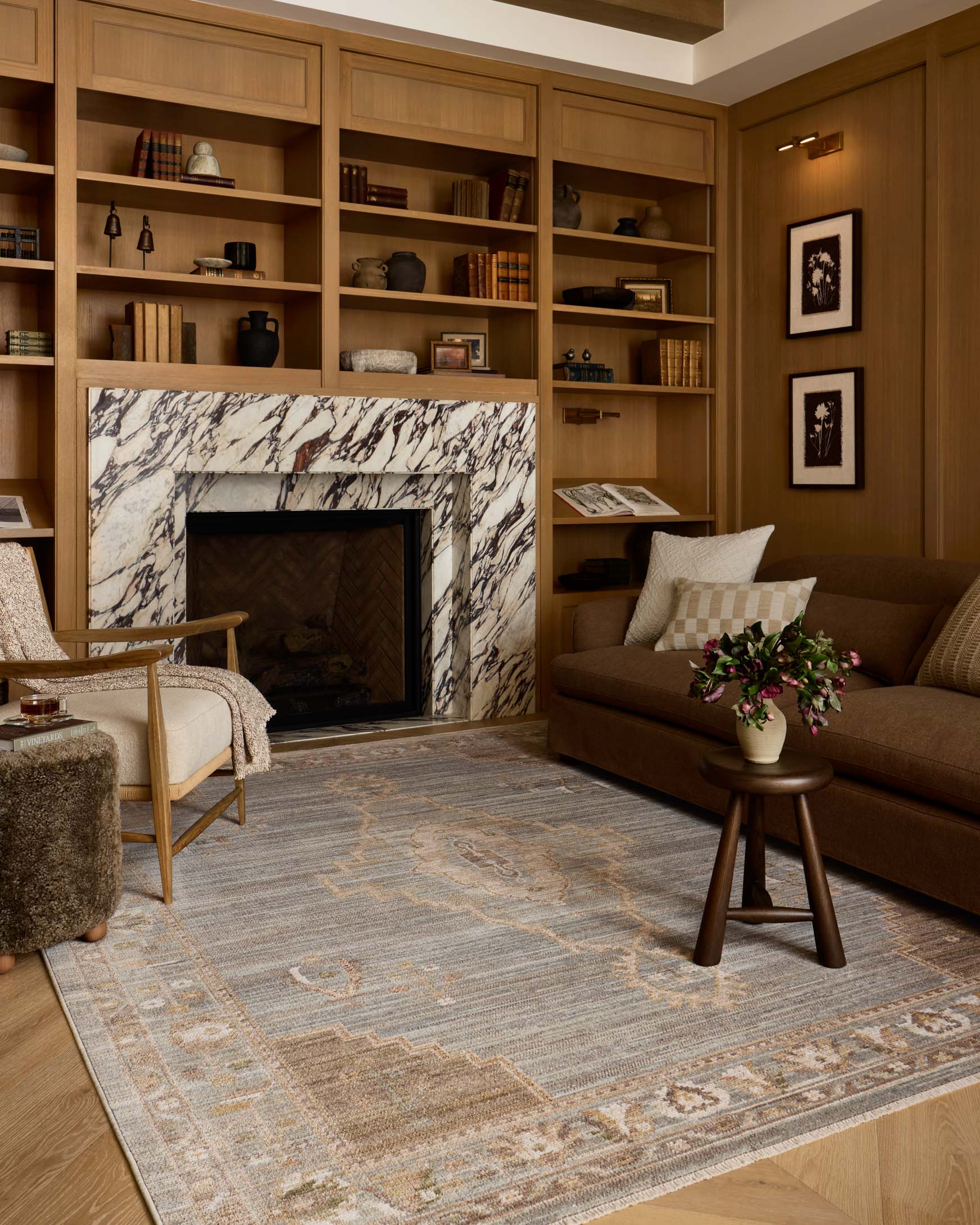 Amber Lewis x Loloi Nella Sky / Natural Rug – 2