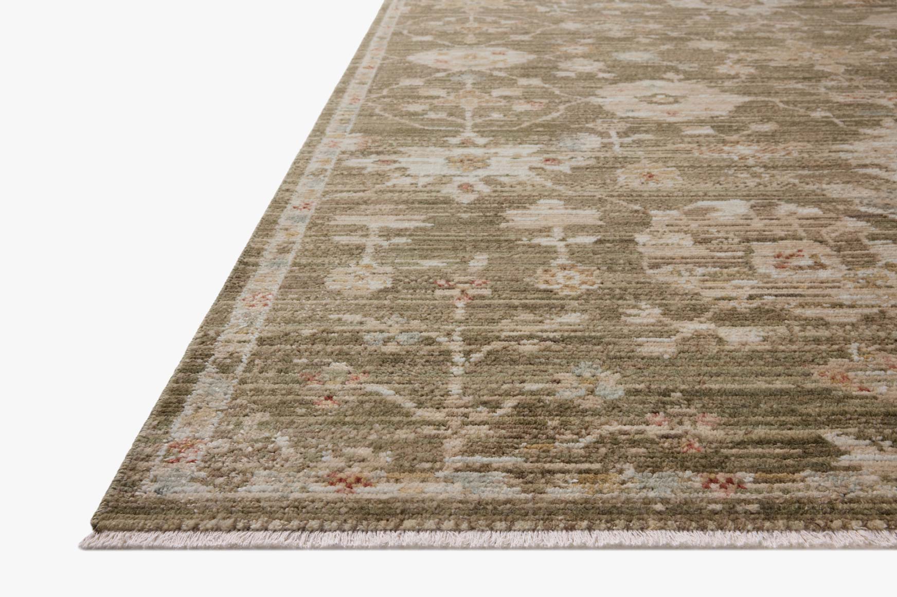 Amber Lewis x Loloi Nella Olive / Multi Rug – 3