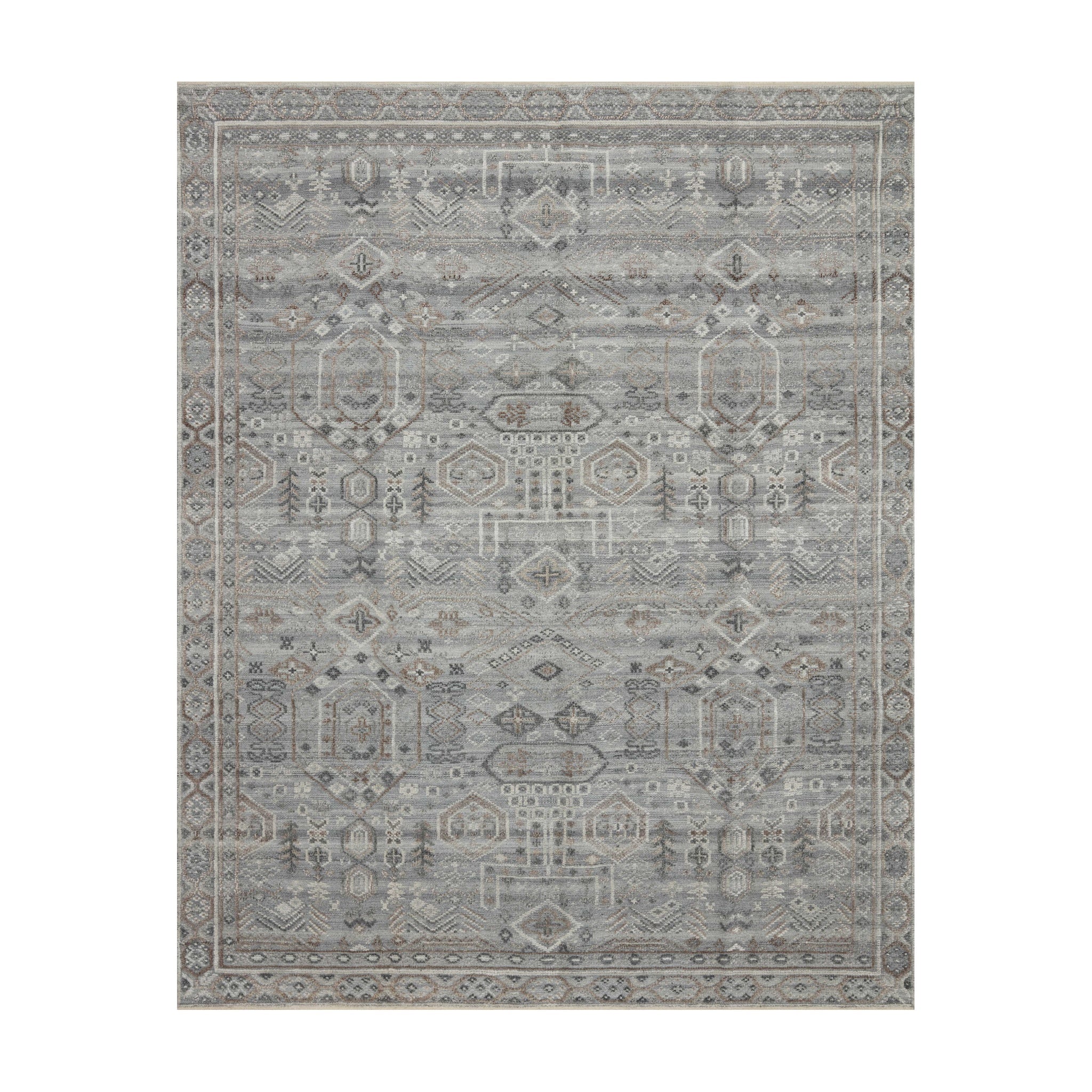 Loloi Nola Slate / Granite Rug RUGS - wool Loloi 18" x 18"