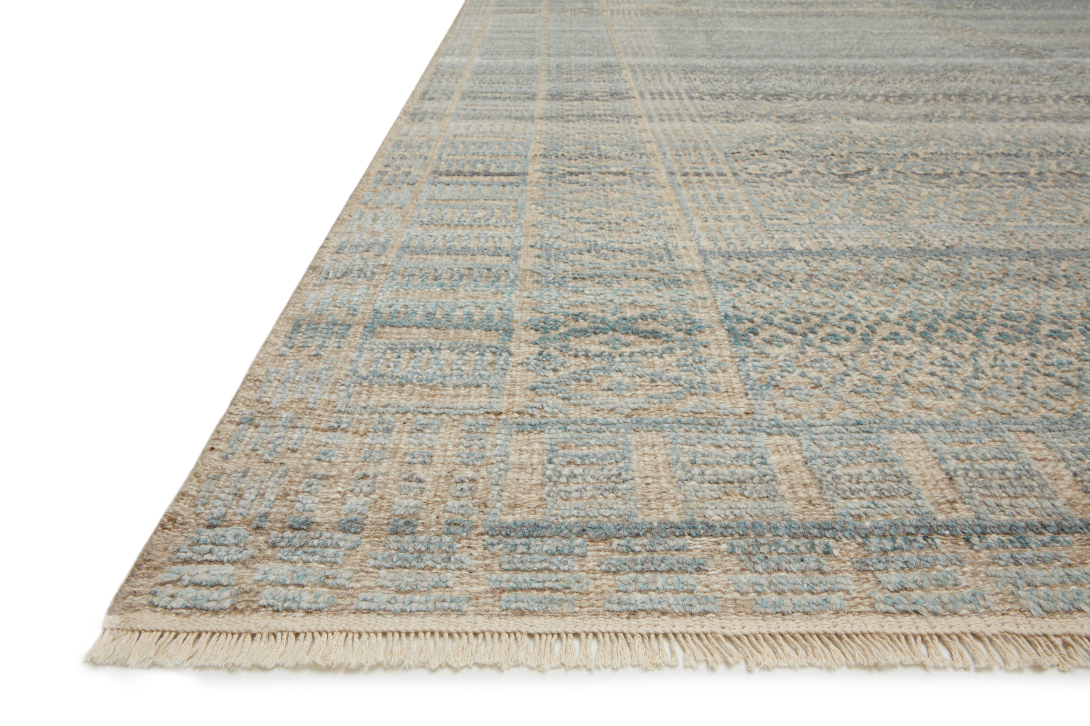Loloi Nola Taupe / Ocean Rug RUGS - wool Loloi