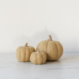 Felt Pumpkin - Olive