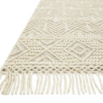Loloi Noelle Ivory / Black Rug RUGS - wool Loloi