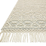 Loloi Noelle Ivory / Blue Rug No.2 RUGS - wool Loloi