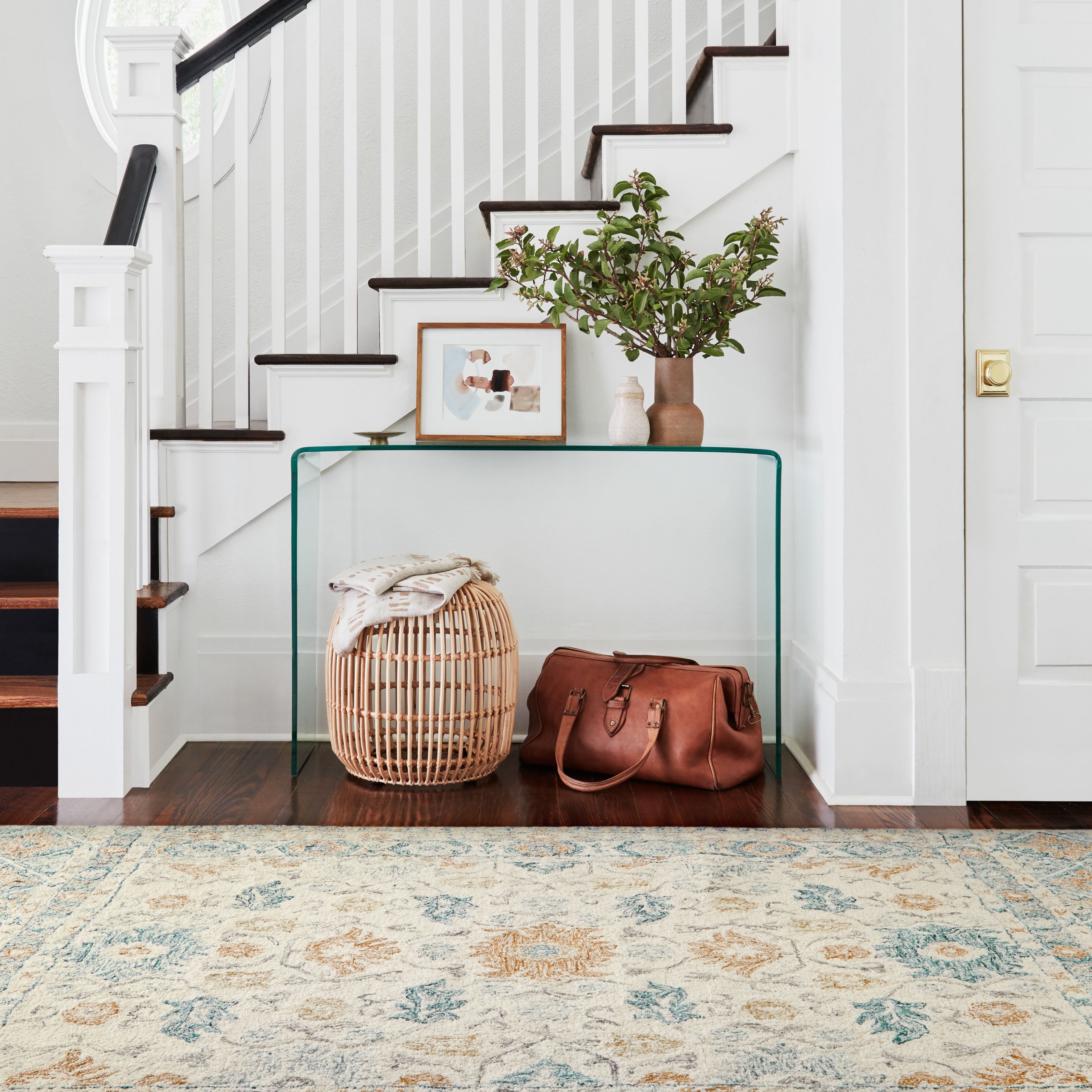 Loloi Norabel Ivory / Multi Rug RUGS - wool Loloi