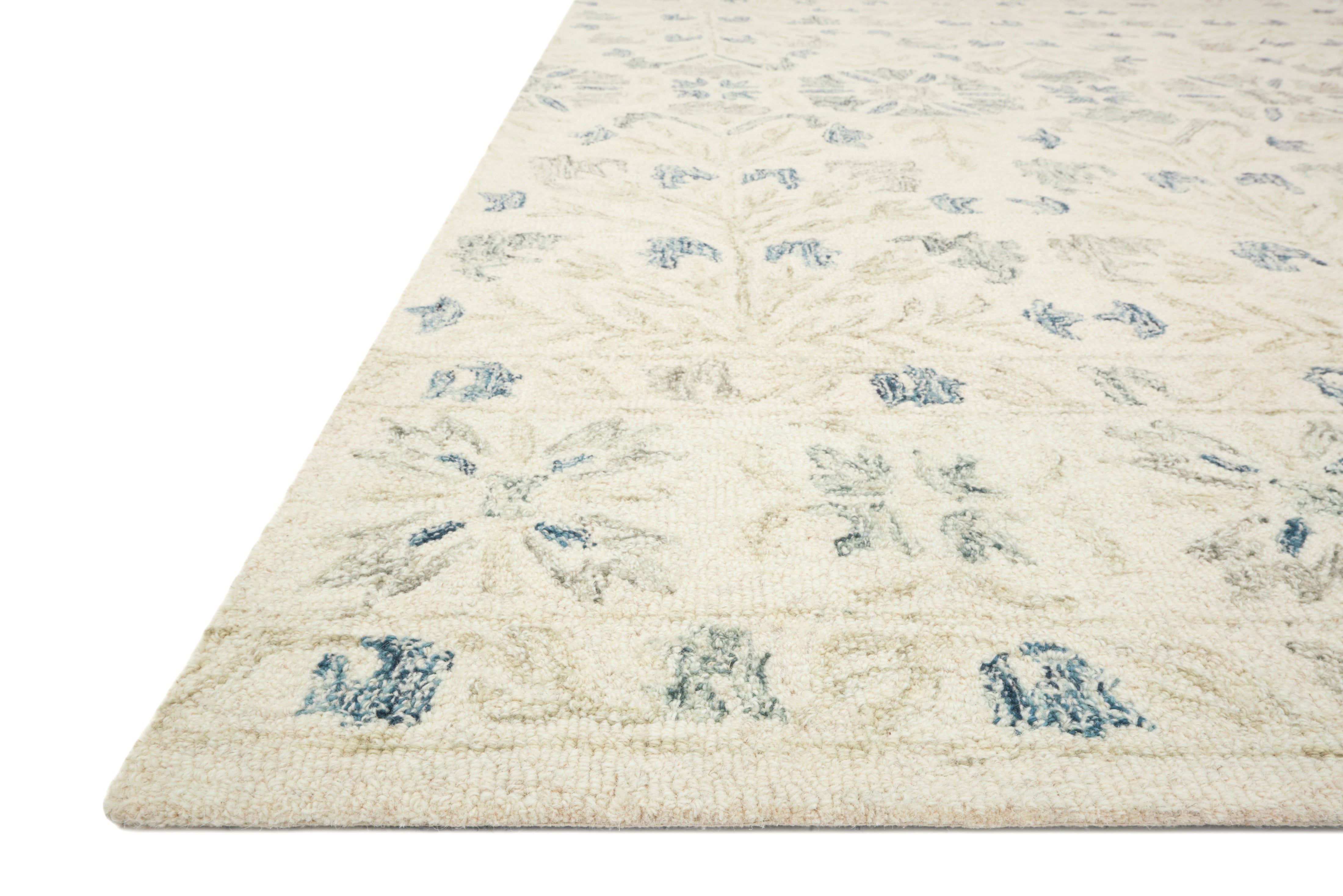 Loloi Norabel Ivory / Grey Rug RUGS - neutral Loloi