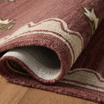 Chris Loves Julia x Loloi Norah Berry / Natural Rug - Rug & Weave