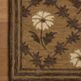 Chris Loves Julia x Loloi Norah Tan / Espresso Rug - Rug & Weave