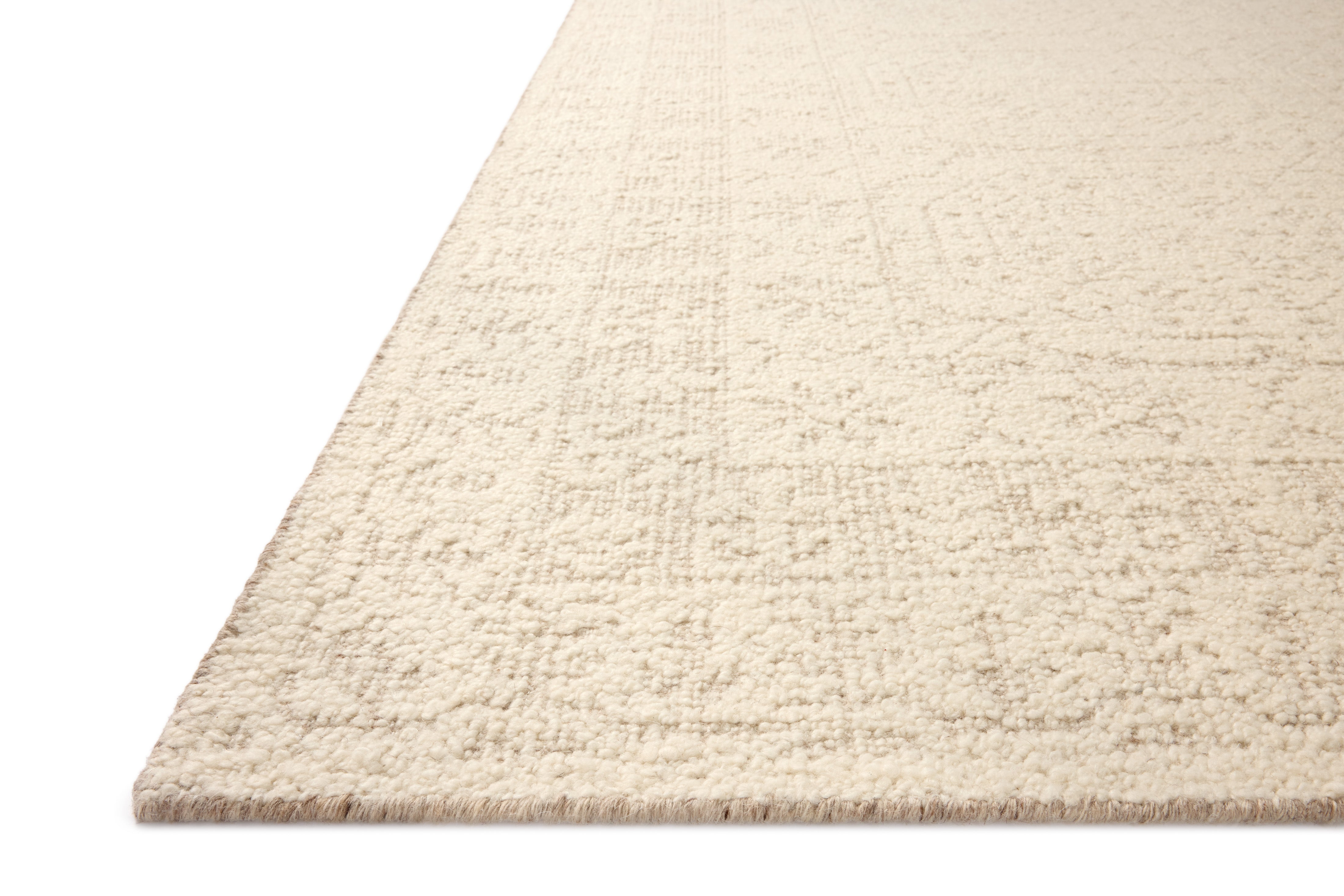Loloi Novi Ivory / Dove Rug, 18" x 18" Sample – view 2