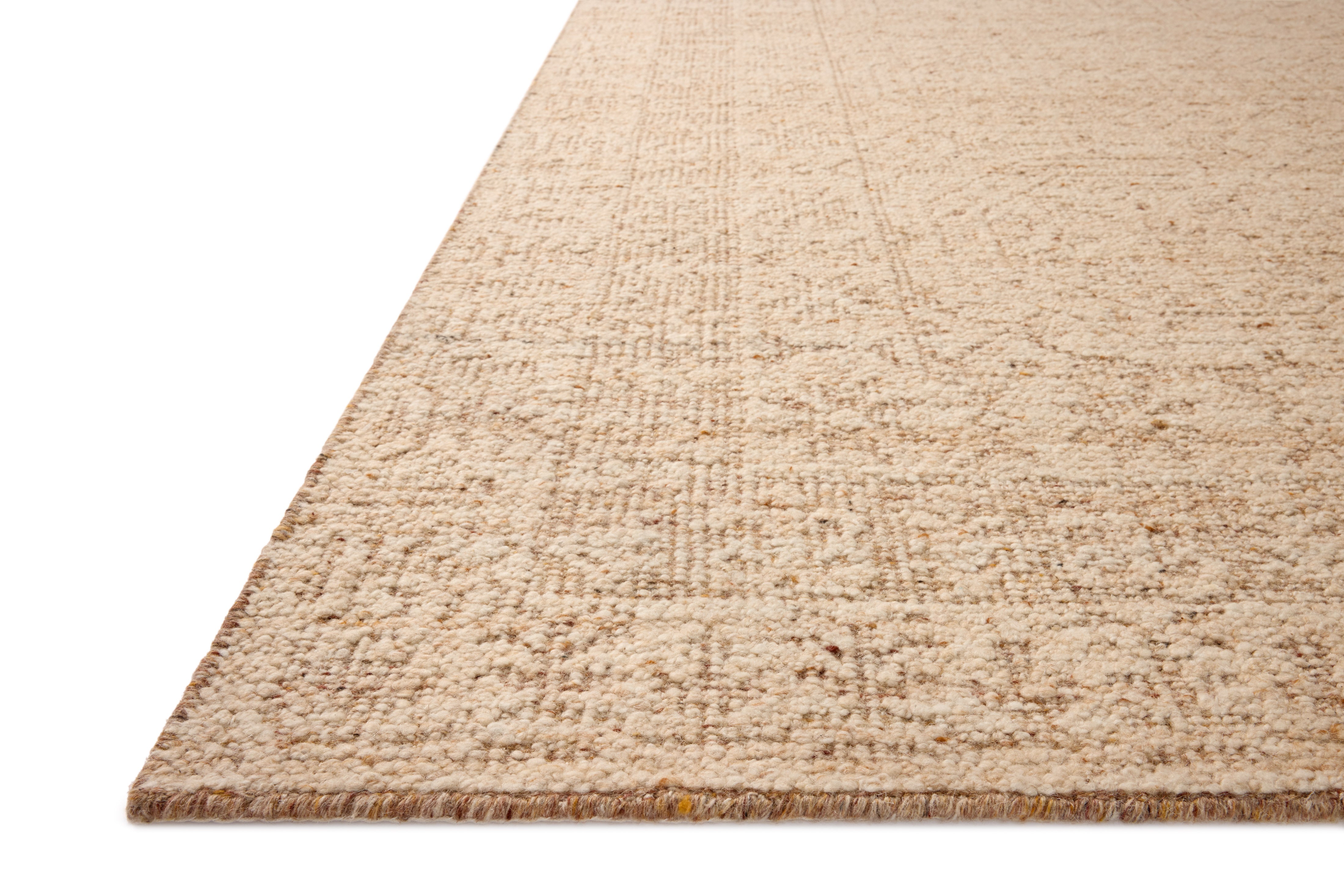Loloi Novi Natural / Clay Rug, 18" x 18" Sample – view 2