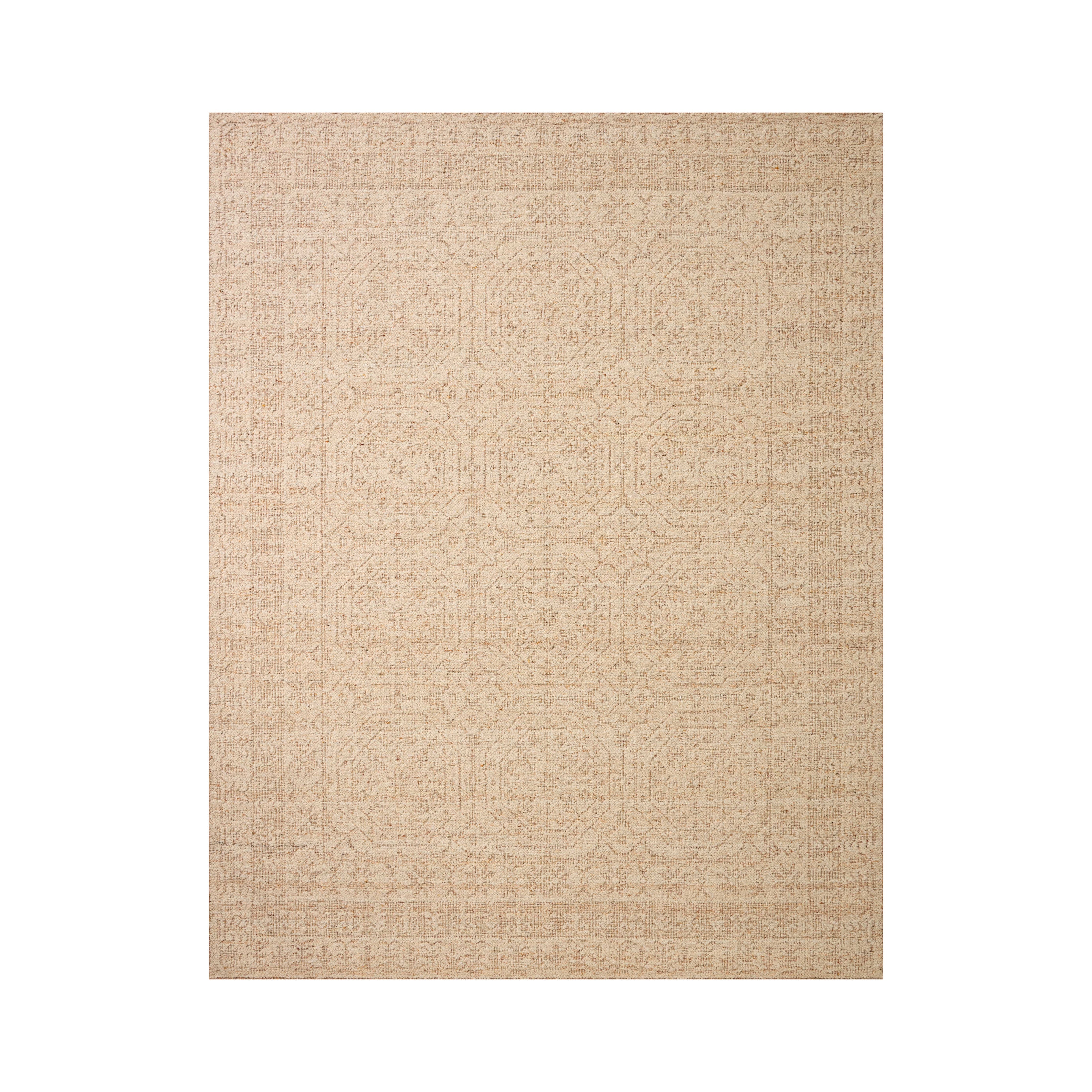 Loloi Novi Natural / Clay Rug RUGS - wool Loloi 18" x 18" sample