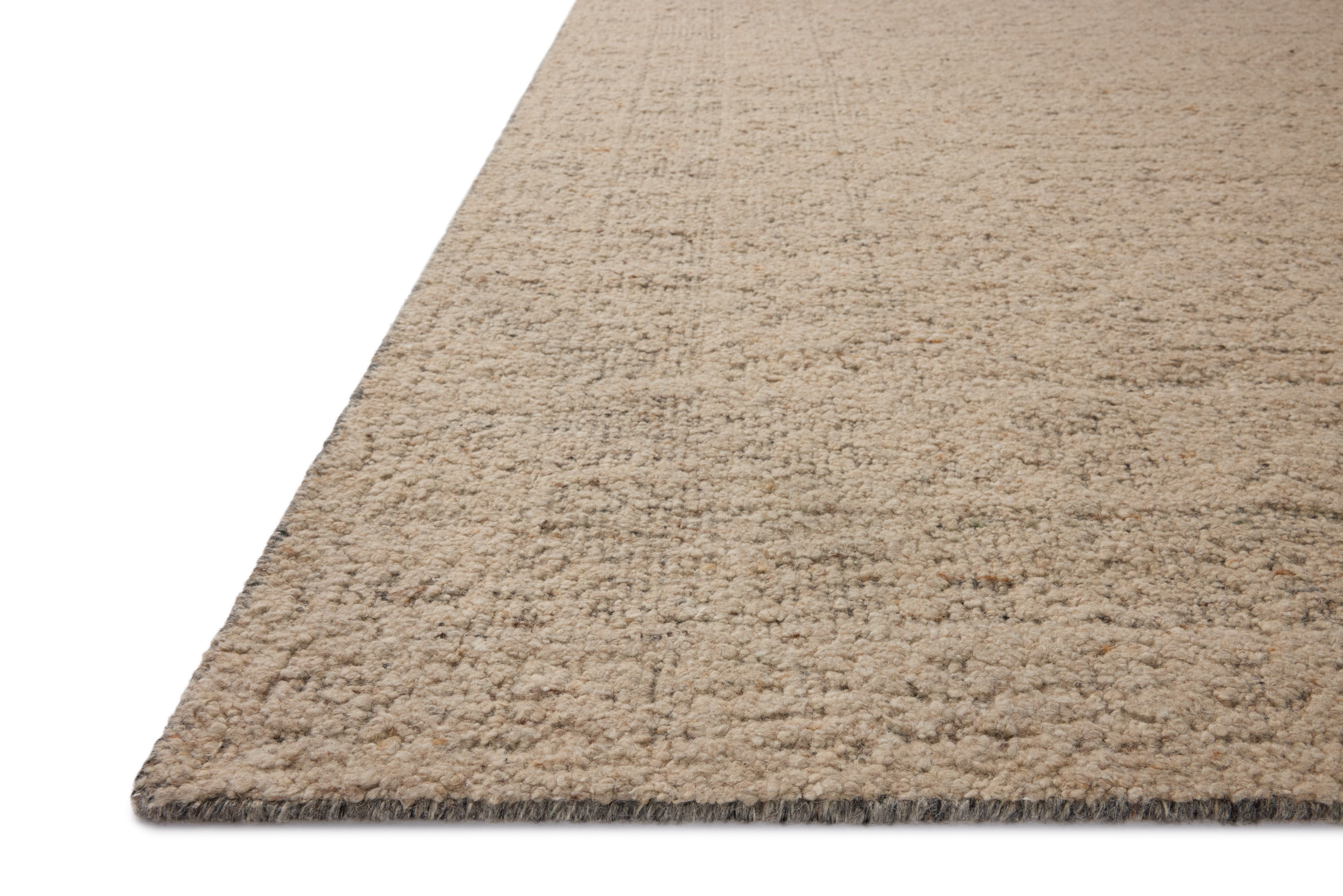 Loloi Novi Oatmeal / Grey Rug RUGS - wool Loloi