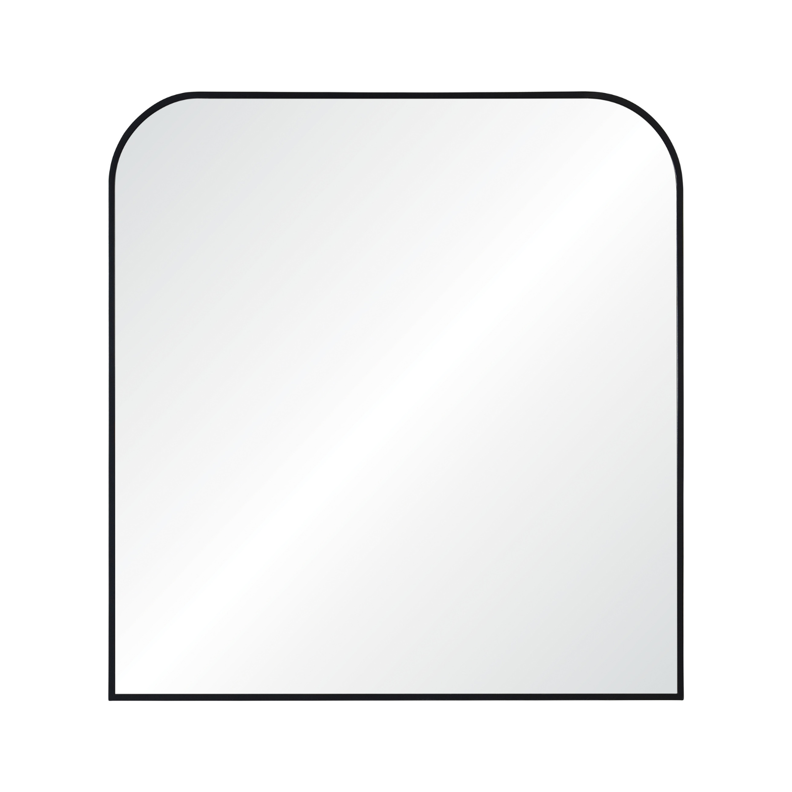 Nadia Wall Mirror, Black