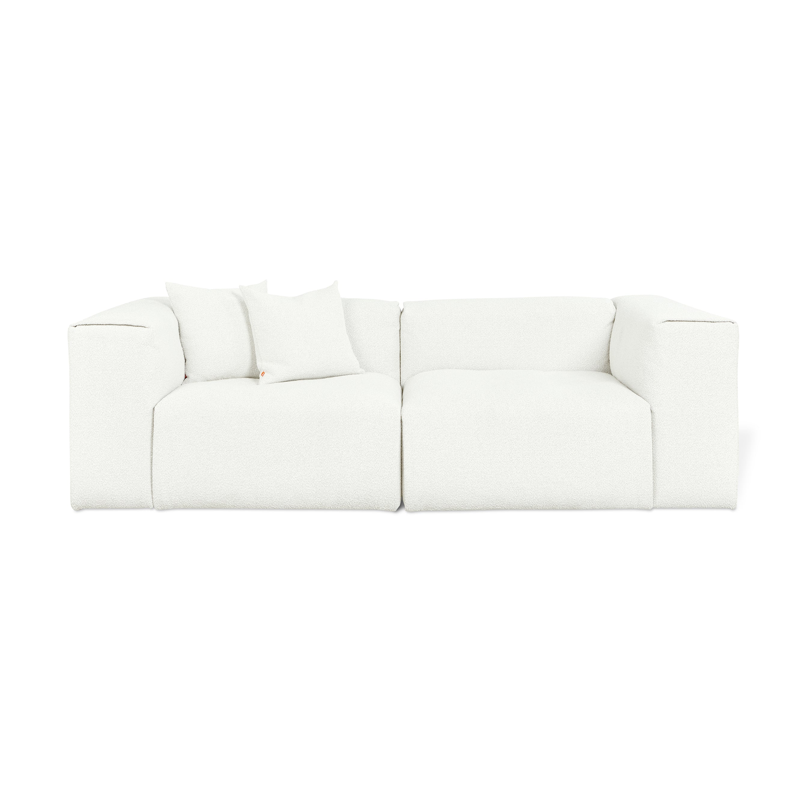 Gus* Nest Modular 2-PC Sofa FURNITURE - sofa Gus Morris Bone