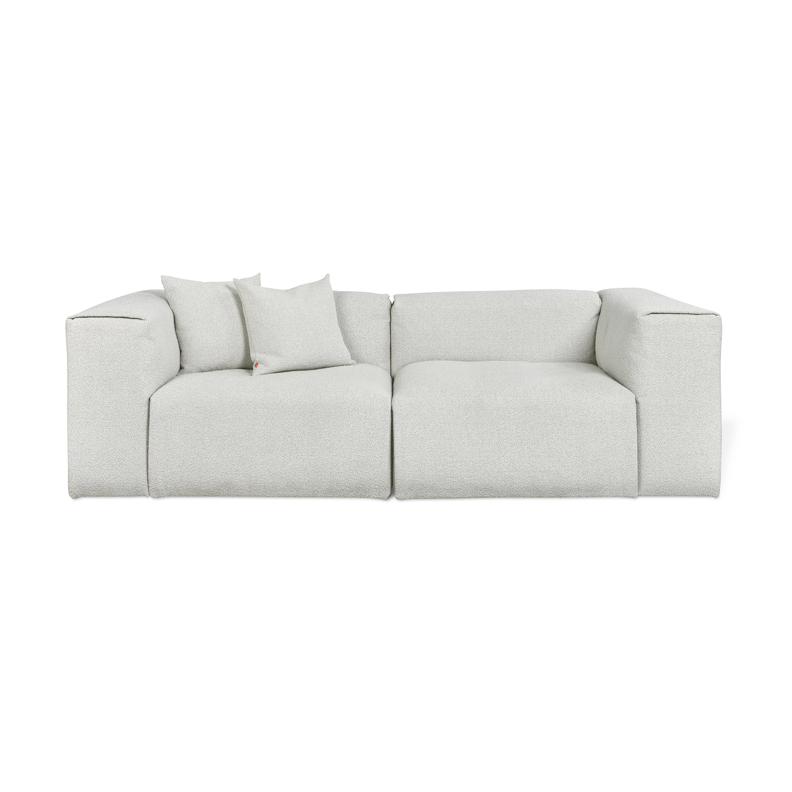 Gus* Nest Modular 2-PC Sofa FURNITURE - sofa Gus Morris Fog