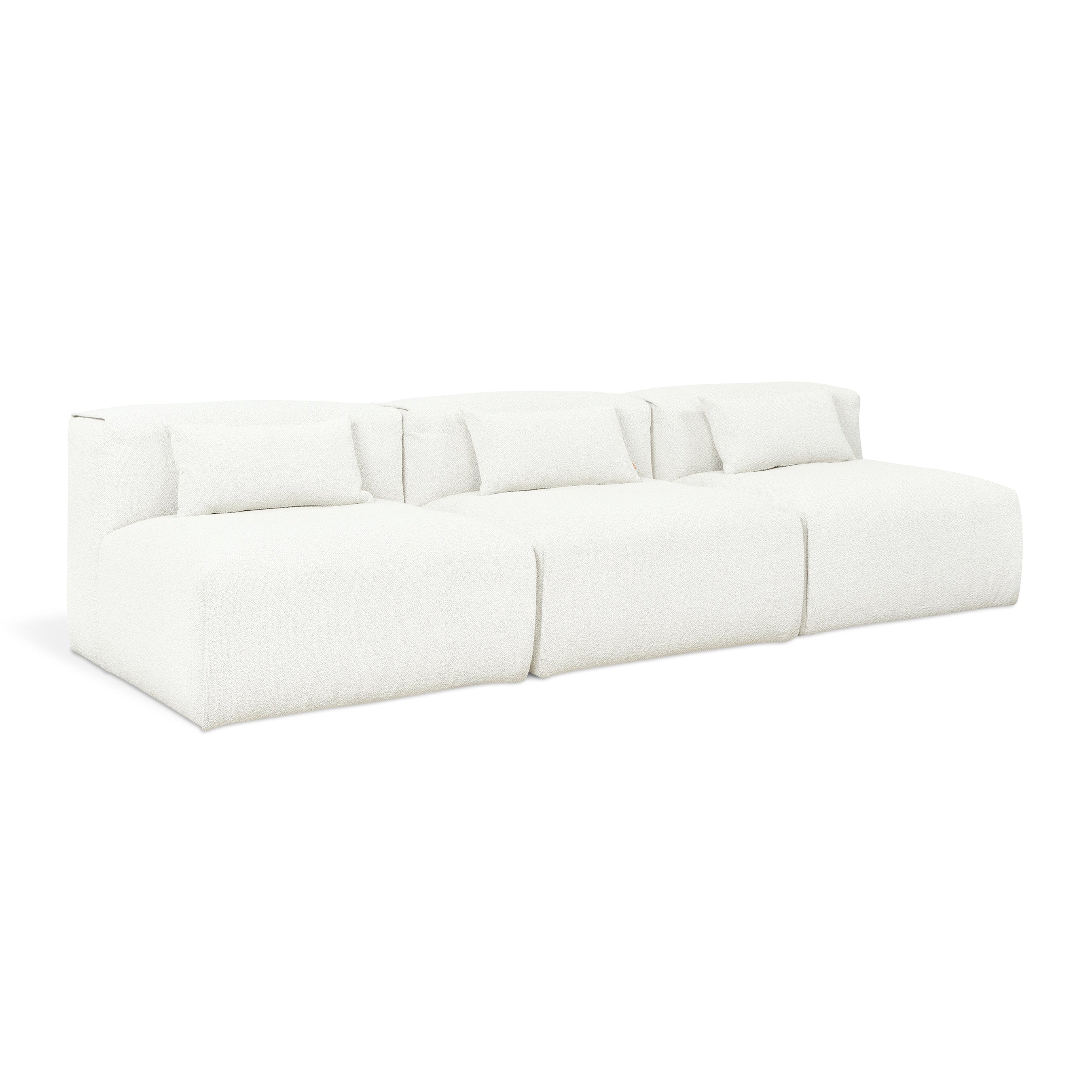 Gus* Nest Modular 3-PC Armless Sofa FURNITURE - sofa Gus