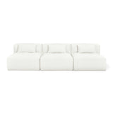 Gus* Nest Modular 3-PC Armless Sofa FURNITURE - sofa Gus Morris Bone