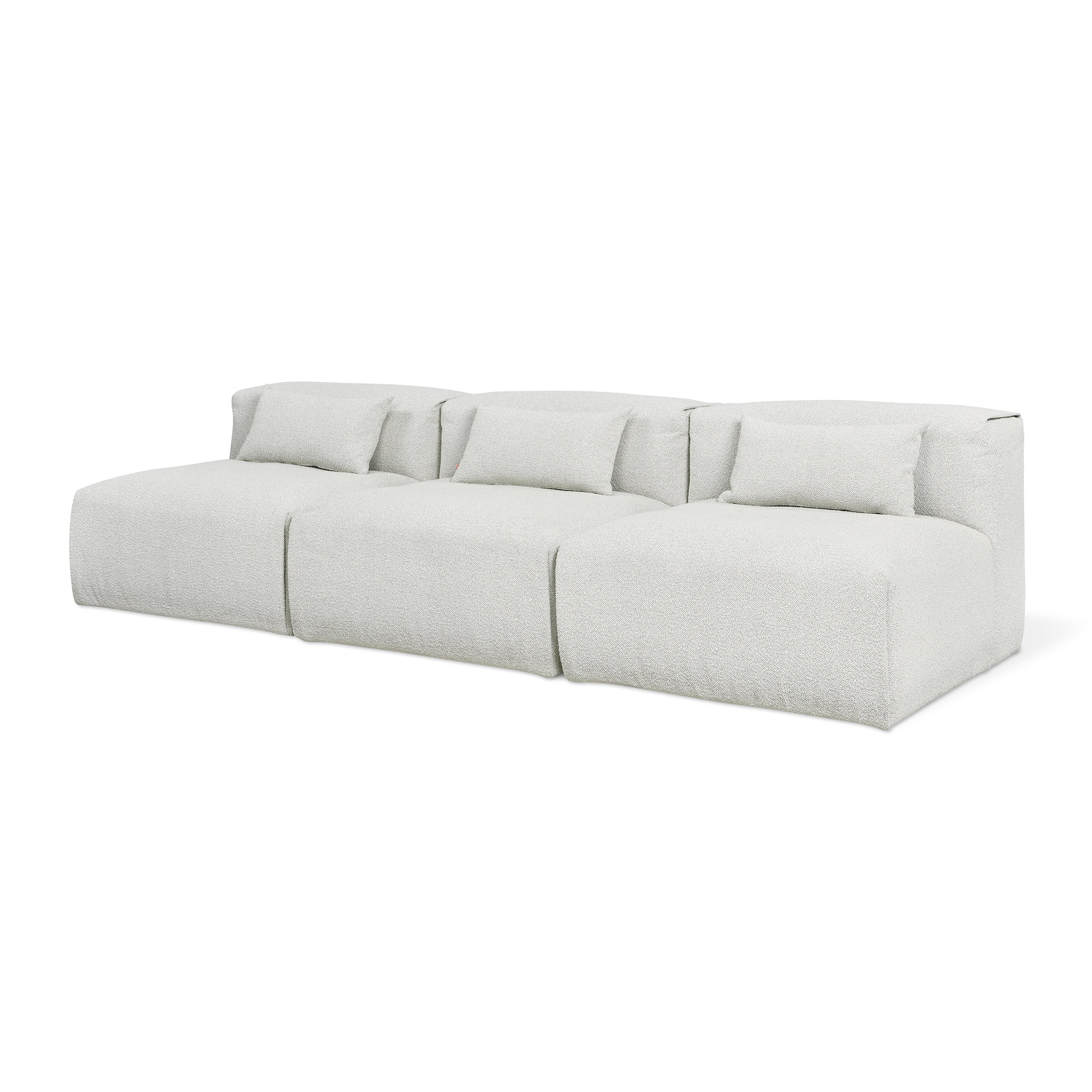 Gus* Nest Modular 3-PC Armless Sofa FURNITURE - sofa Gus