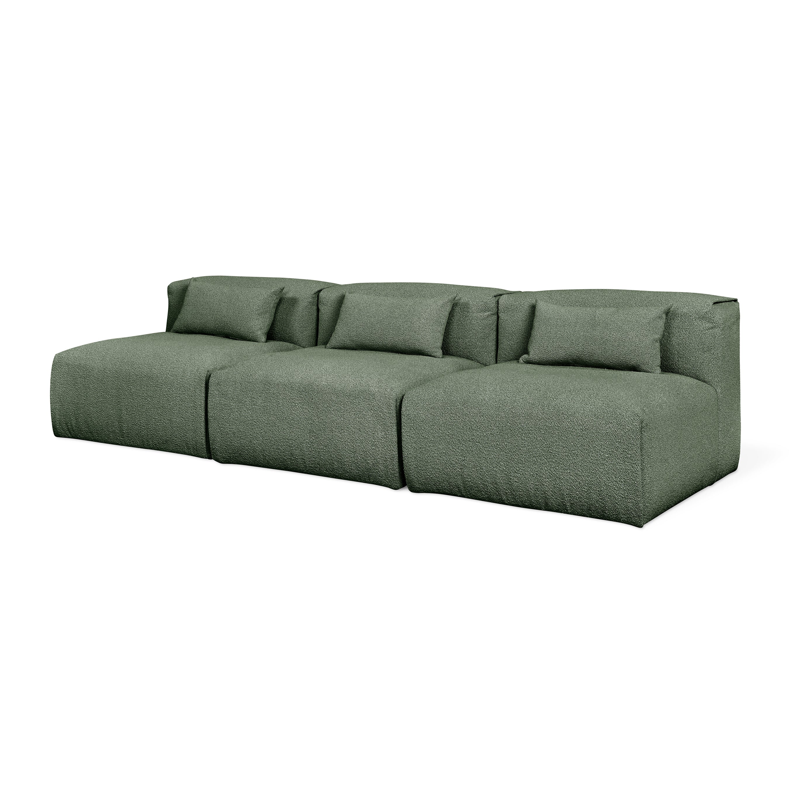 Gus* Nest Modular 3-PC Armless Sofa FURNITURE - sofa Gus
