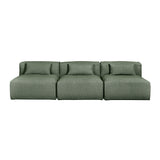 Gus* Nest Modular 3-PC Armless Sofa FURNITURE - sofa Gus Morris Pine