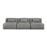 Gus* Nest Modular 3-PC Armless Sofa FURNITURE - sofa Gus Morris Scoria