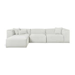 Gus* Nest Modular 4-PC Sectional FURNITURE - sofa Gus Morris Fog