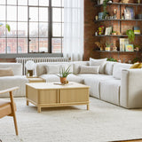 Gus* Nest Modular 5-PC Corner Sectional FURNITURE - sofa Gus