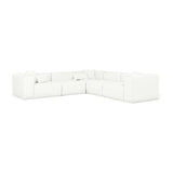 Gus* Nest Modular 5-PC Corner Sectional FURNITURE - sofa Gus Morris Bone