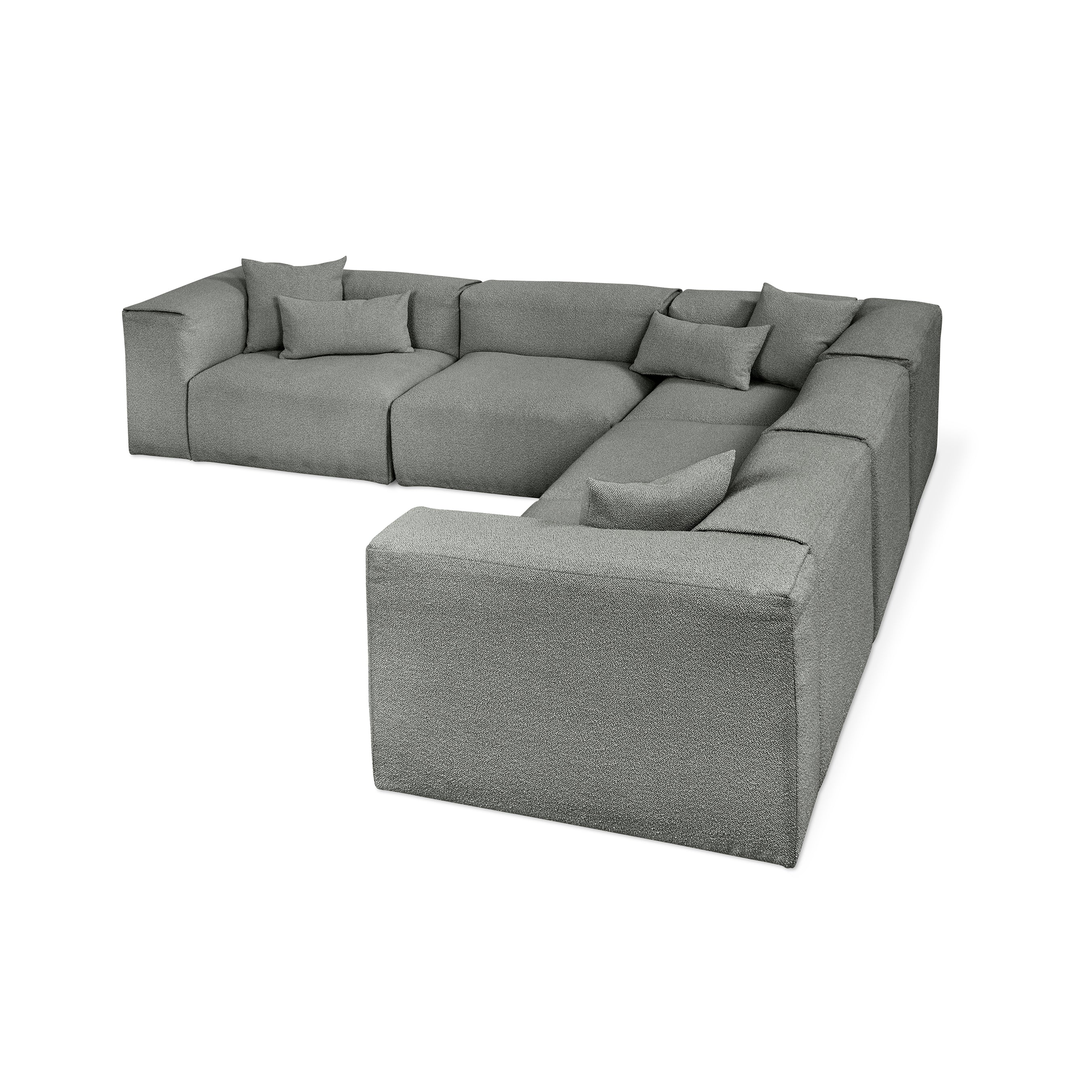 Gus* Nest Modular 5-PC Corner Sectional FURNITURE - sofa Gus