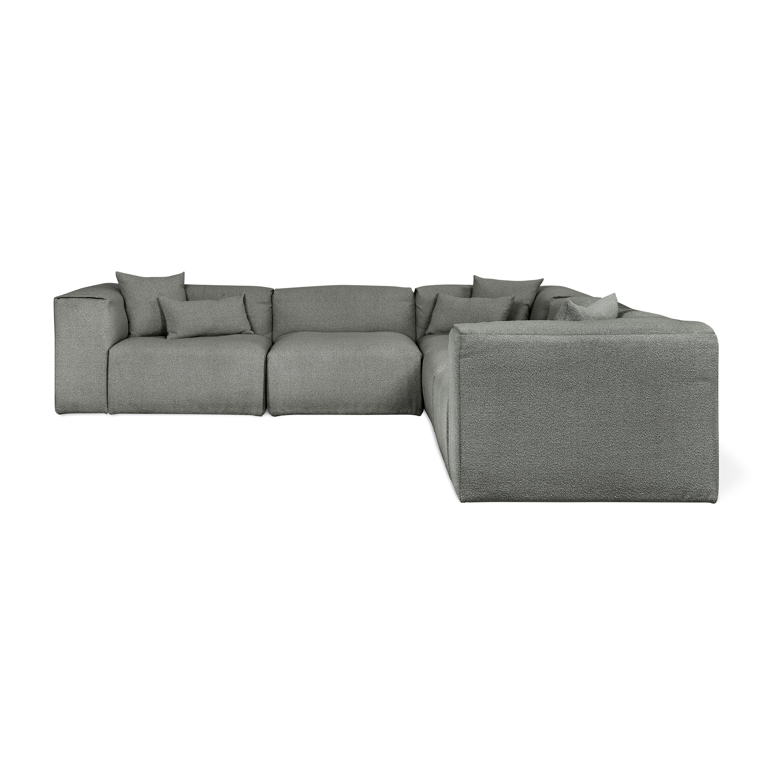 Gus* Nest Modular 5-PC Corner Sectional FURNITURE - sofa Gus