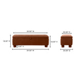 Ichigo Storage Bench FURNITURE - benche Moe's Furniture